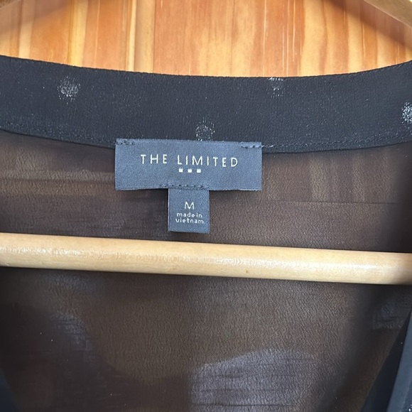 Limited blouse. Black with silver specs. Excellent condition. Women’s medium. - Picture 4 of 7
